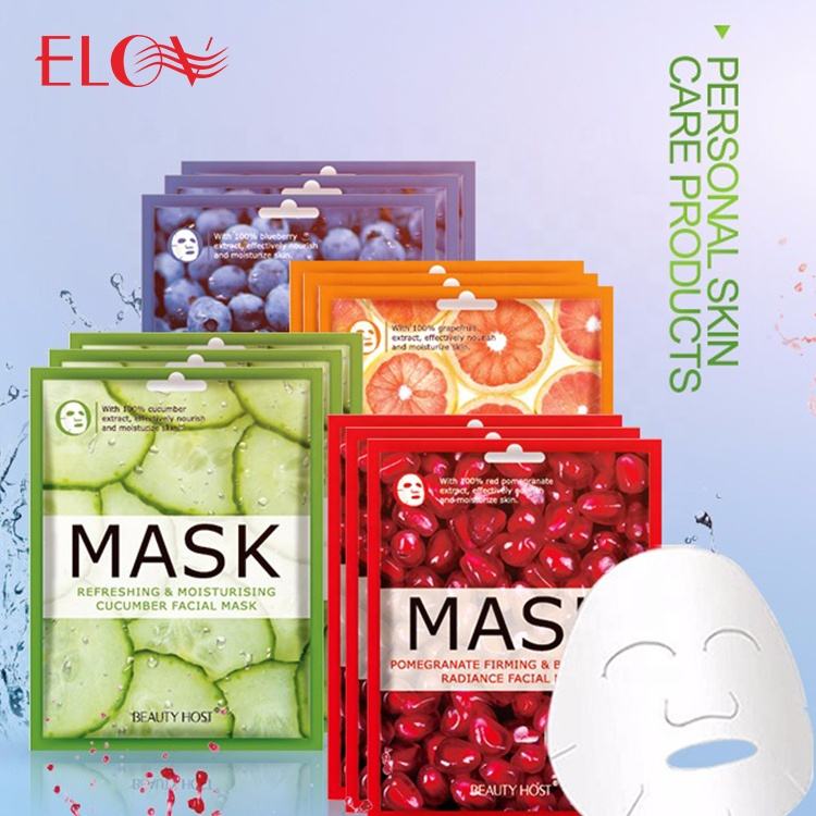 Beuaty Host Fruit Facial Sheet Mask Moisturizing Skin Care