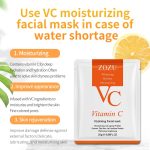 ZOZU Natural Facial Mask Sheet Vitamin C Whitening Moisturizer Mask