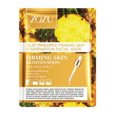 Zozu pineapple sheet mask