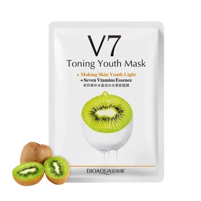 BIOAQUA V7 Deep Hydration Kiwi Essence Facial Mask