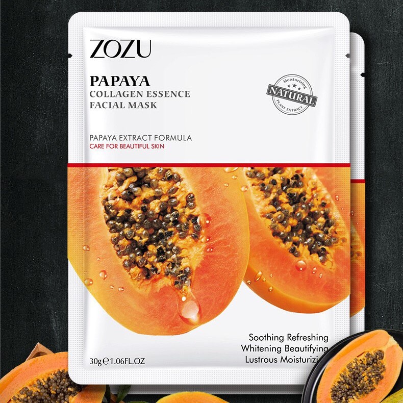 zozu Papaya facial msk