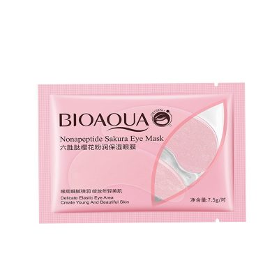 BIOAQUA Hydrogel Eye Patch Nonapeptide Sakura Eye Mask