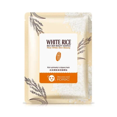 White Rice Face Sheet Mask - Rorec