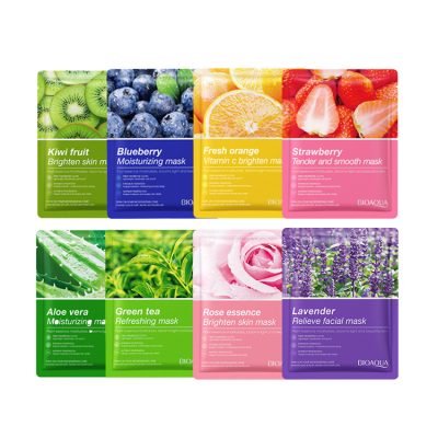 Bioaqua Face Sheet Mask - Pack of 8