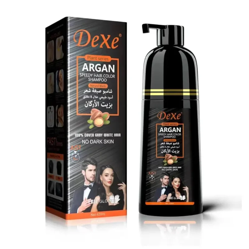 Dexe Black Hair Shampoo - 400ml