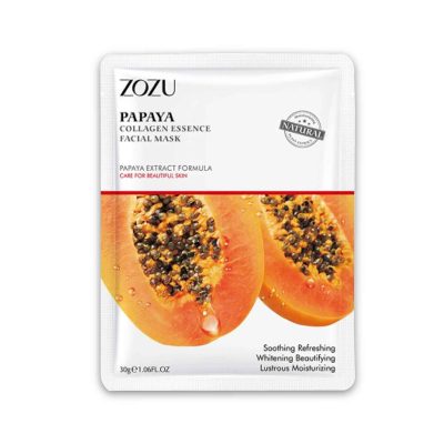 ZOZU Papaya Facial Sheet Mask
