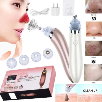 USB Rechargeable Blackhead Vacuum Negative Pressure Electric Suction Acne Pore Cleanser