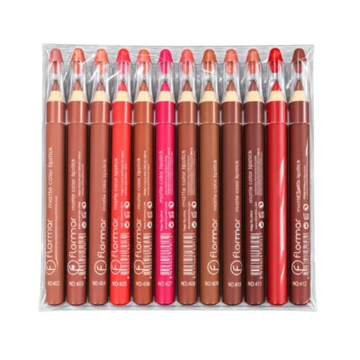 Flormar Lip Pencil - 12 PCS Set