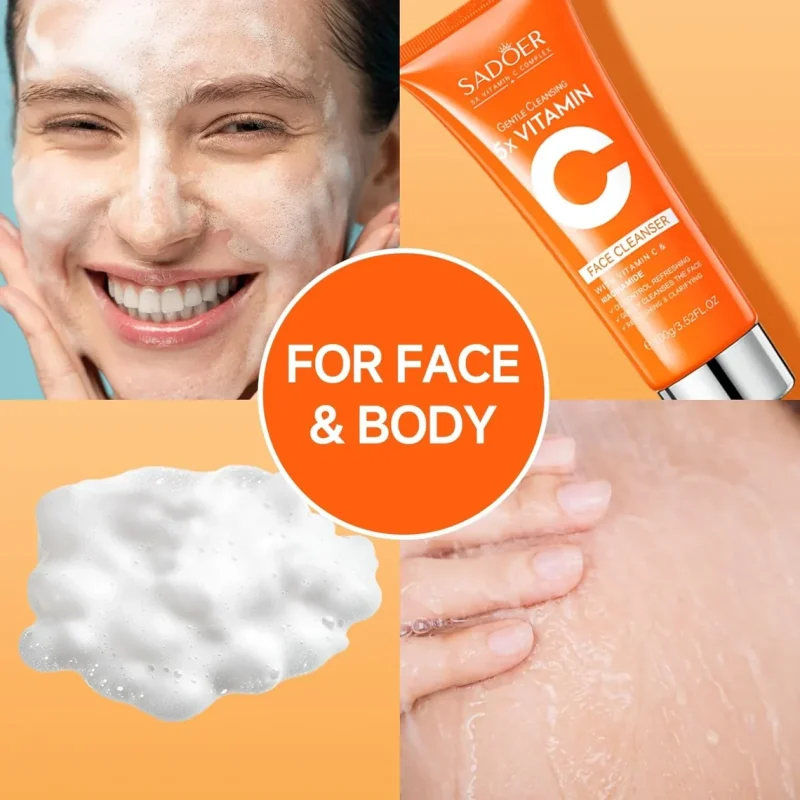 Sadoer Vitamin C Brightening Cleanser