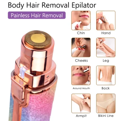 Blawless 2 in 1 Eyebrow Trimmer Rechargeble