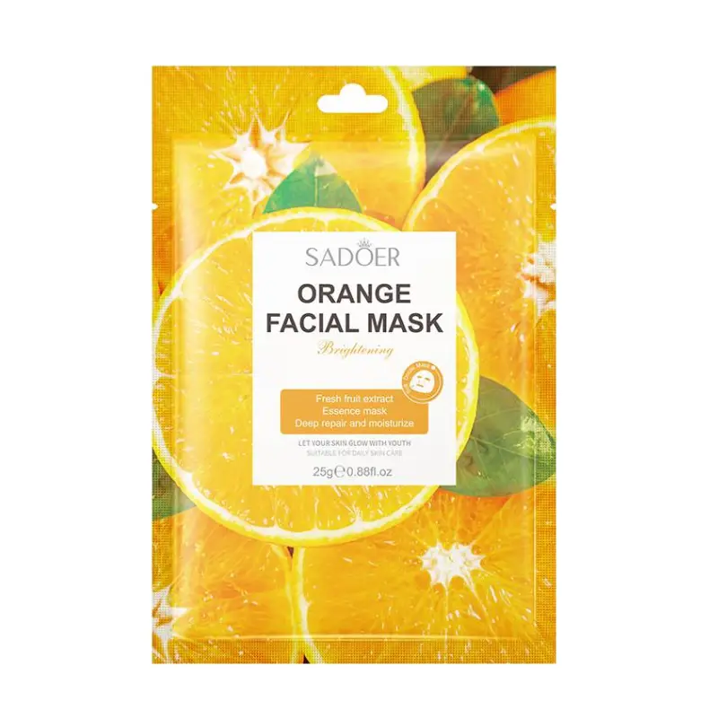 Sadoer Orange Face Sheet Mask