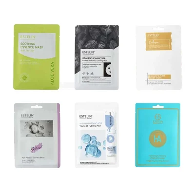 ESTELIN - Combo Deal Pack of 6 Face Sheet Mask