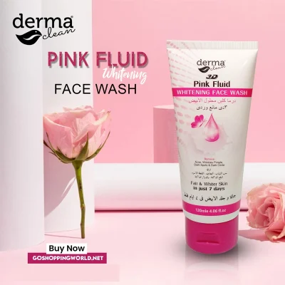 Derma Clean Pink Fluid Face Wash