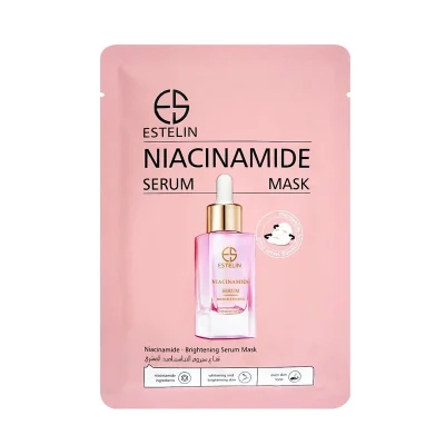 Estelin Niacinamide Brightening Serum Sheet Mask