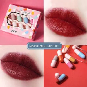 Mini Lipstick 8 Colour Matte Lipstick Waterproof Long Lasting