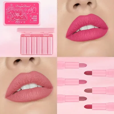 Drogan Ranee Honey Peach Lipstick - Pack of 6