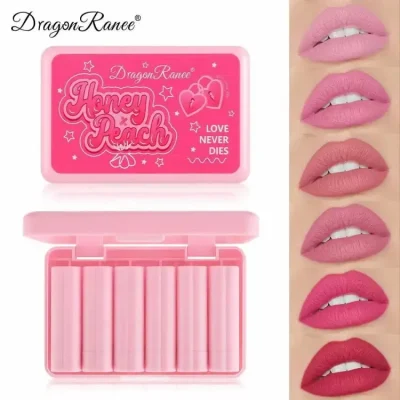 Drogan Ranee Honey Peach Lipstick - Pack of 6