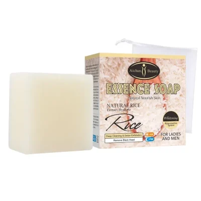 Function：Whitening，Deep Cleaning & Detox Exoliation，Remove Black Head Main Ingredient：Sodium citrate，Rice extract，Sodium hyaluronate， Coconut oil Uasge：Moisten skin, rub this product to create foam, gently massage the foam into skin and leave it on for 2-5 minutes. Rinse with clean water.