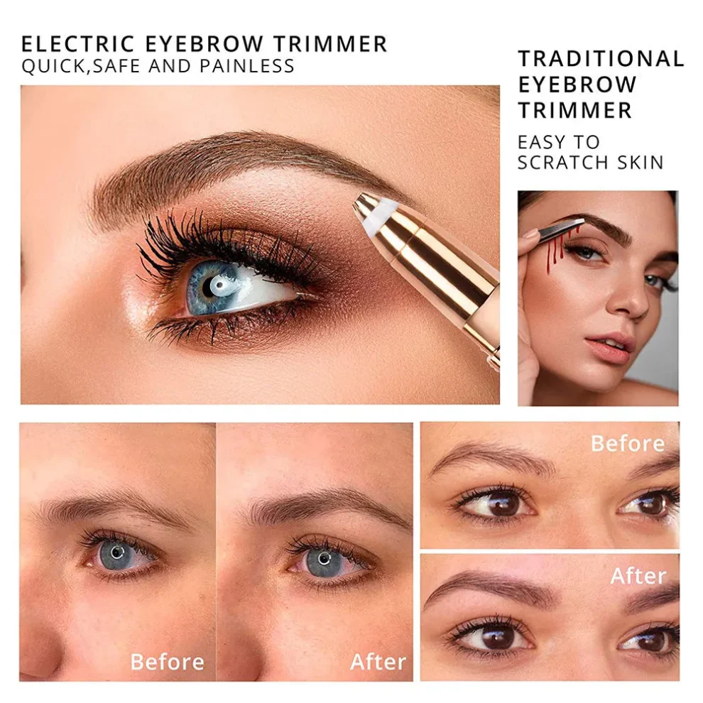 Eyebrow Trimmer Price In Pakistan - 2in1 Eyebrow & Body Hair