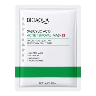 BIOAQUA Salicylic Acid Acne Removing Facial Mask Acne Treatment Moisturizing Brightening