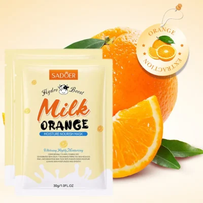 Sadoer Milk Orange Moisture Nourish Mask