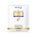 BIOAQUA Vitamin C White Brighten Facial Mask Hydrating Skin Moisturizing Brightening Face Mask
