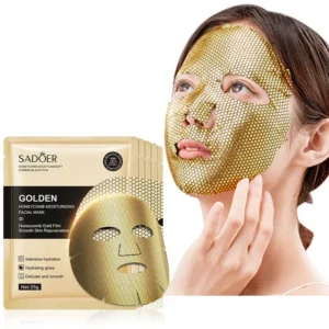 SADOER 24K Gold Hydrating Gloss Facial Masks