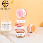 ESTELIN Cherry Peach favor VC Coffee Sugar moisturizing lip mask and nourishing lip scrub 3 in 1 Lip Care