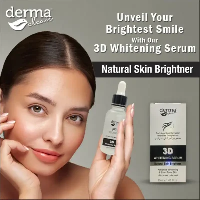 Derma Clean 3D Whitening Serum - 30ml - Price In Pakistan