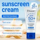 Disaar Sunscreen Cream Uva/Uvb Protection Salicylic Acid & Rose Extract – Spf 50