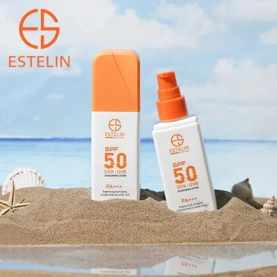Estelin Brightening & Anti-Aging Sunscreen Lotion SPF 50