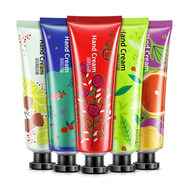 Bioaqua Pack of 5 Plant Extract Moisturizing Hand Cream Girlsbeauty.pk