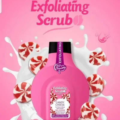 Wokali Candy Cheese Exfoliating Scrub For Face And Body