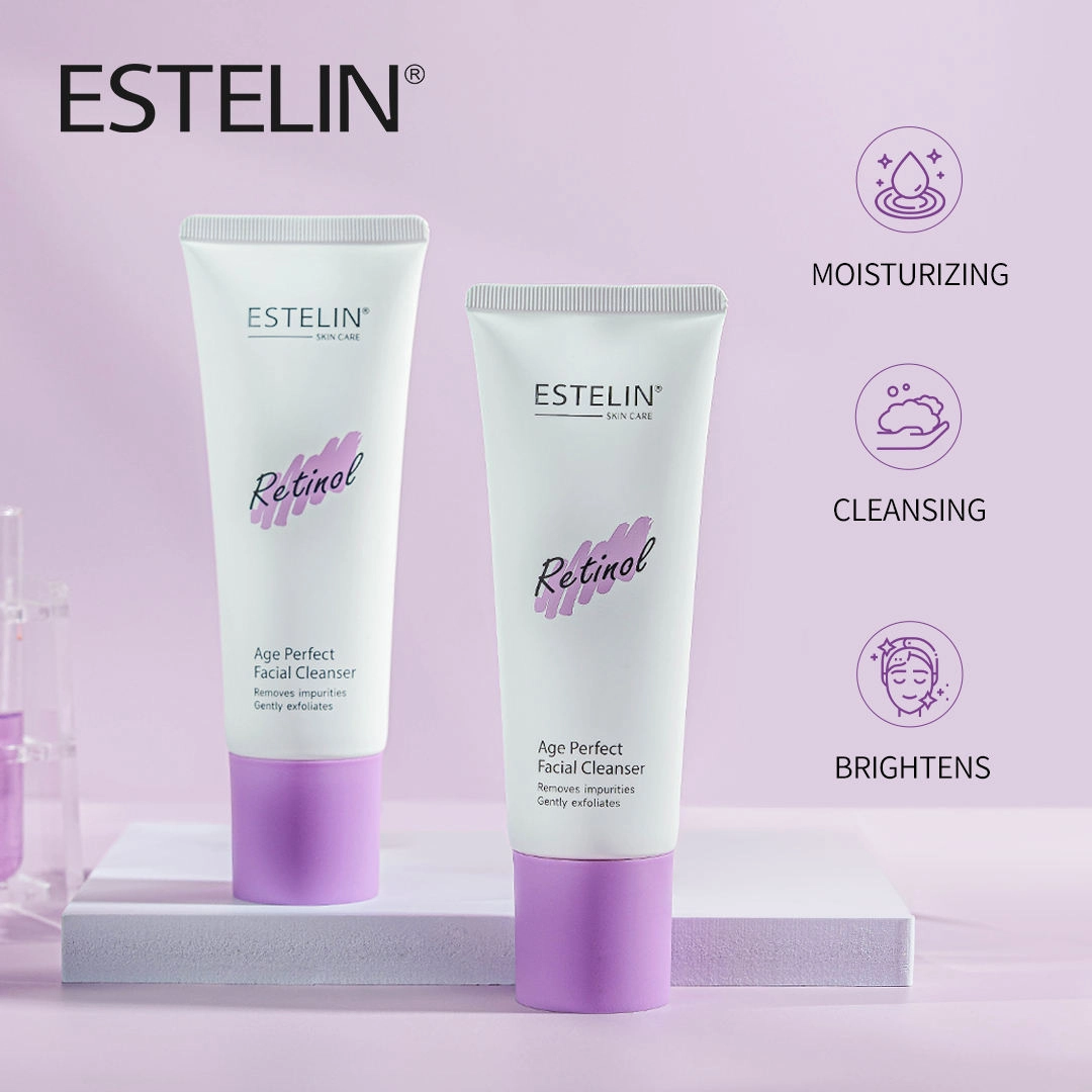 Estelin Retinol Age Perfect Facial Cleanser 120g