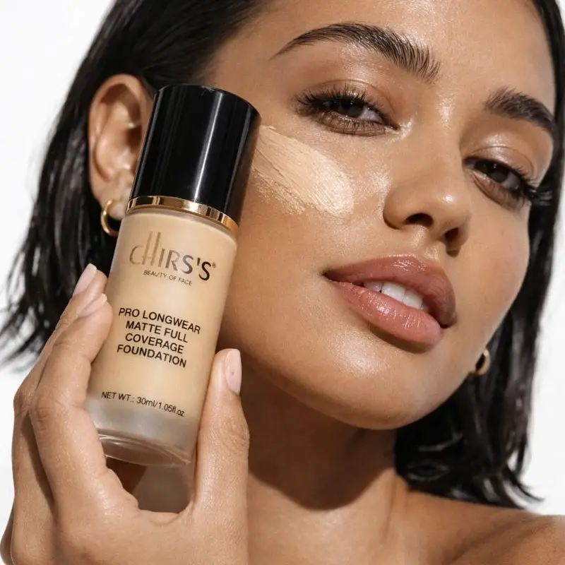 Chirs's Matte Foundation Long Lasting 30Ml