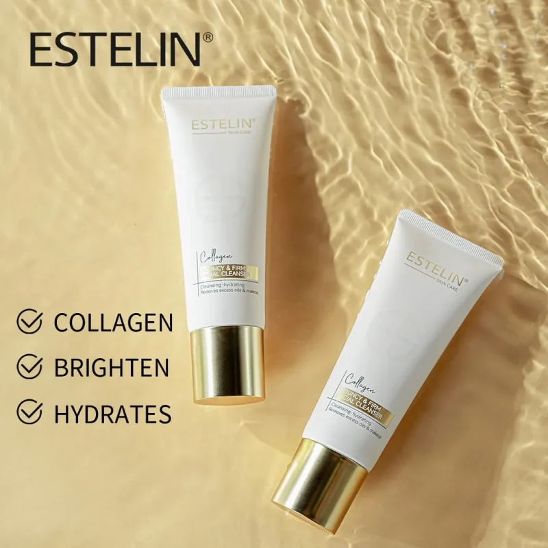 Estelin Collagen Bouncy & Firm Facial Cleanser