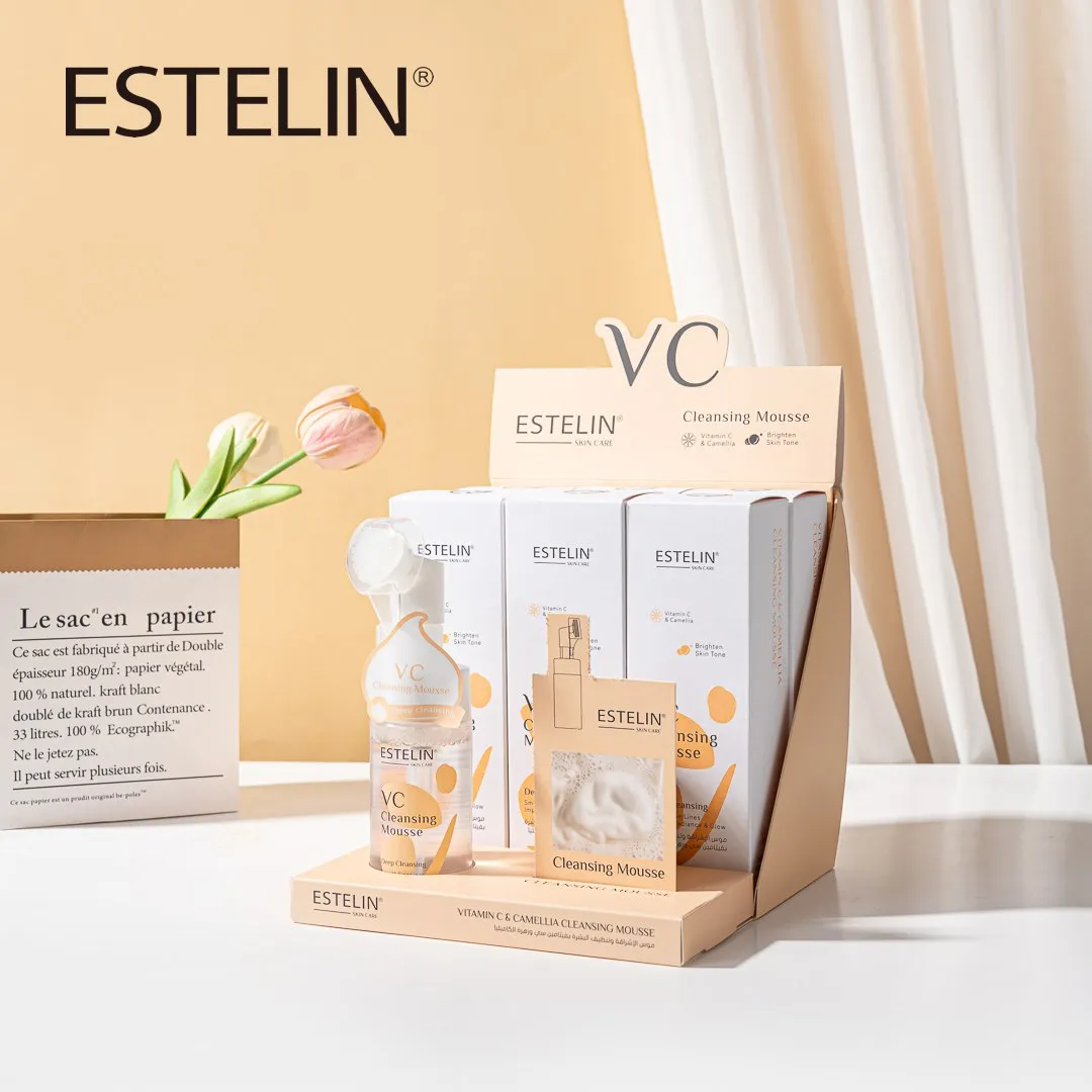 Estelin Vitamin C And Camellia Cleansing Mousse 125ml - Image 2
