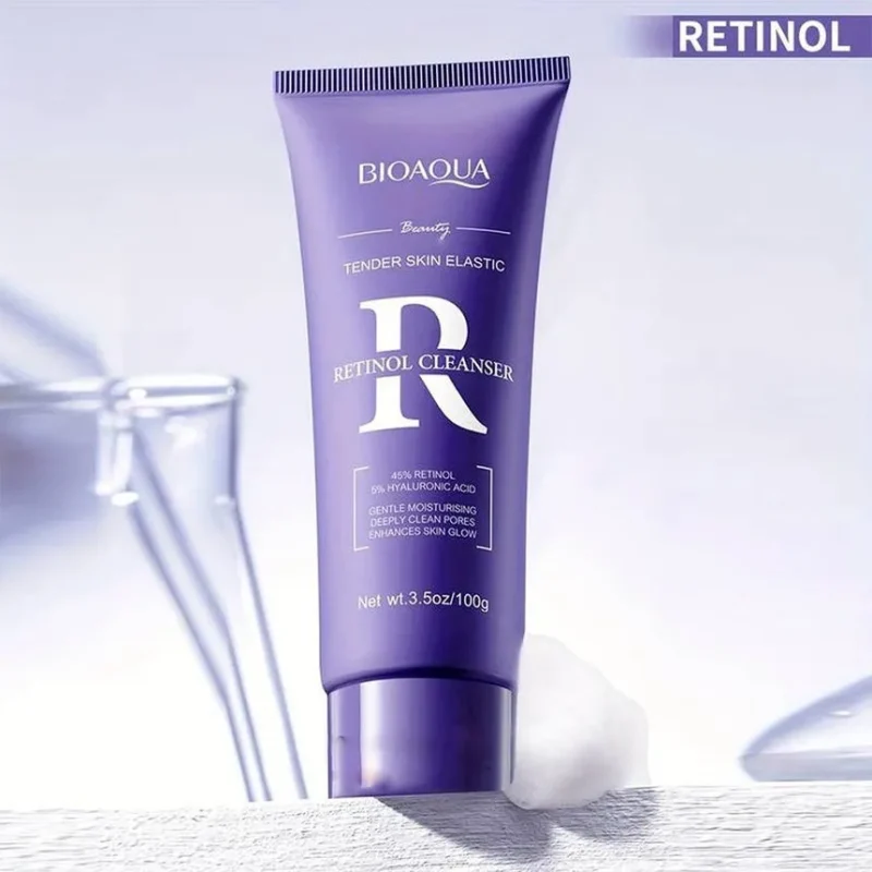 BIOAQUA Retinol Facial Cleanser - Anti Wrinkle 100g