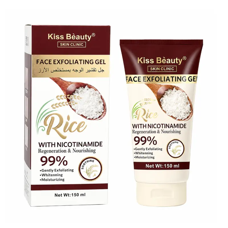 Kiss Beauty Rice Exfoliating Gel