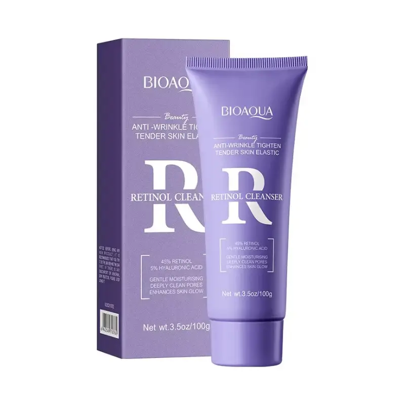 BIOAQUA Retinol Facial Cleanser - Anti Wrinkle 100g