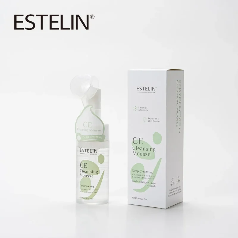 Estelin Ceramide And Centella Cleansing Mousse 125ml