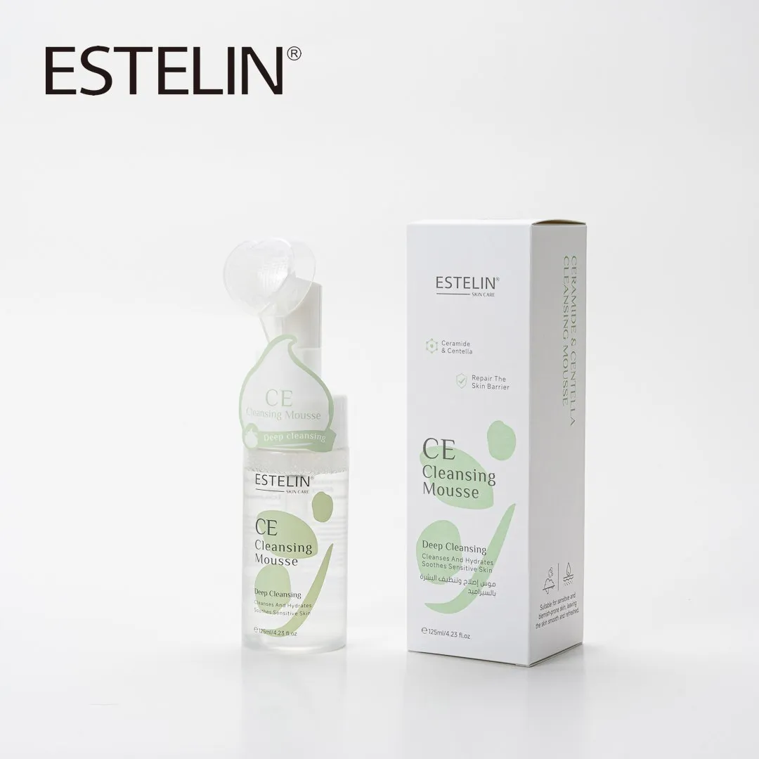 Estelin Ceramide And Centella Cleansing Mousse 125ml