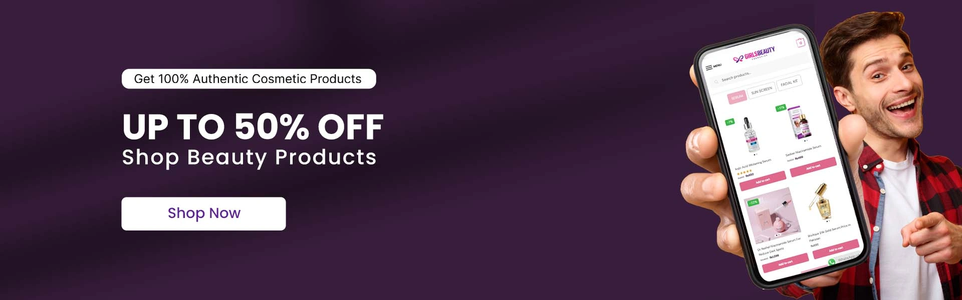 GirlsBeauty Banner