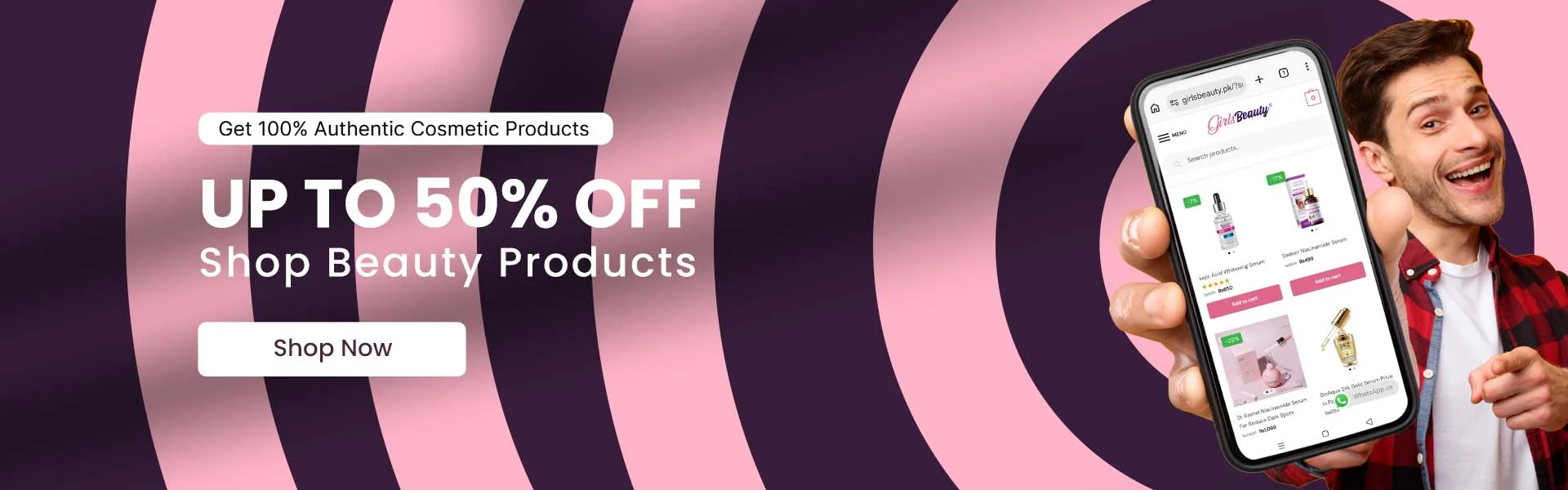 GirlsBeauty Banner