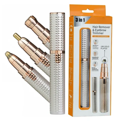 3 in 1 Rechargeable Hair Remover & Eyebrow Trimmer