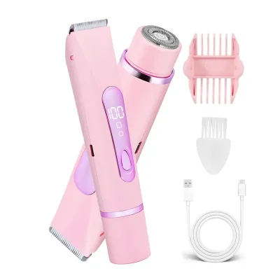 2 in 1Women Shaver Rechargeable Electric Razor