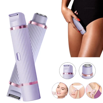 2-in-1 Electric Shaver & Trimmer – USB Rechargeable